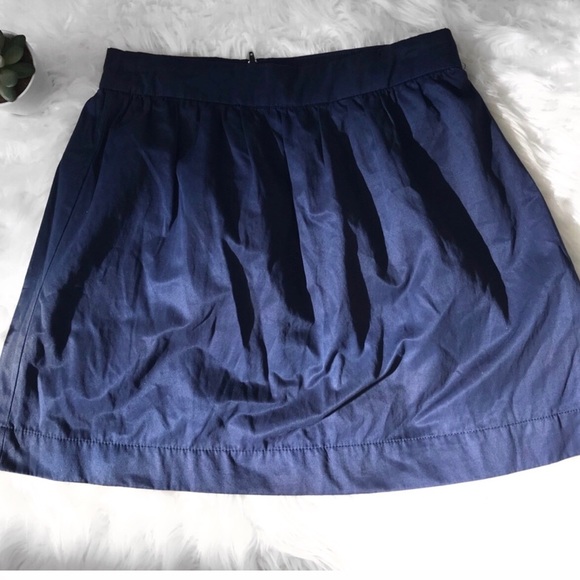 ASOS Stradivarius Navy Blue Mini Skirt-XS - Picture 6 of 8